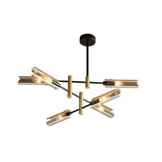 Lustra Lustre Double 6-Luminaires Moderne