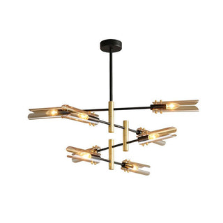 Lustra Lustre Double 6-Luminaires Moderne