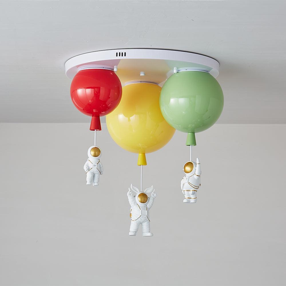 Calana Plafonnier Astronaute Métal