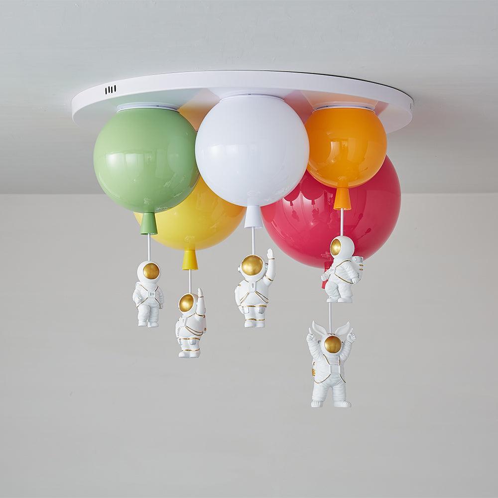 Calana Plafonnier Astronaute Métal