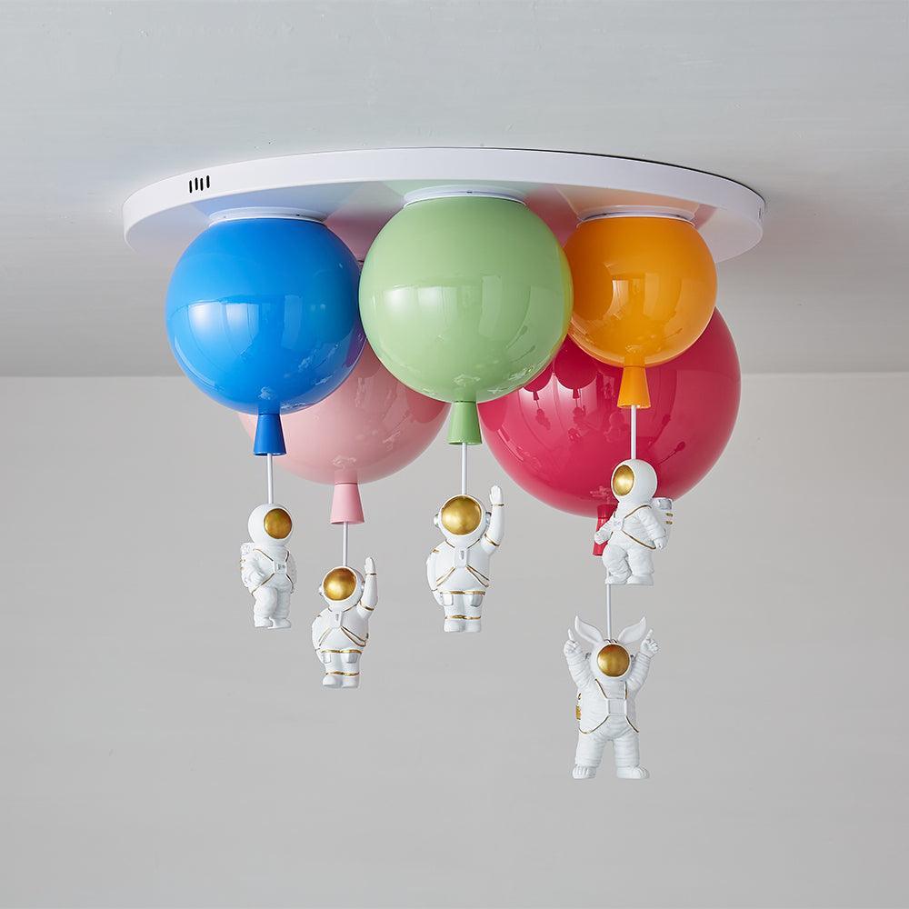 Calana Plafonnier Astronaute Métal