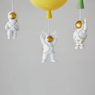 Lustra Plafonnier Astronaute Métal