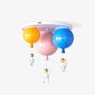 Lustra Plafonnier Astronaute Métal