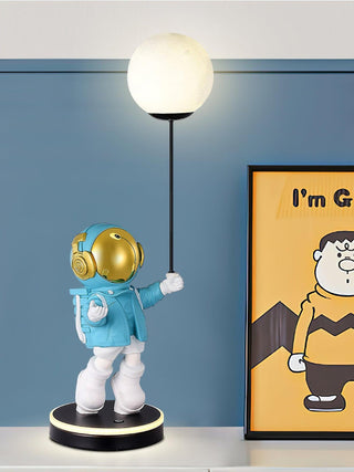 Stellar Lampe Planète Astronaute