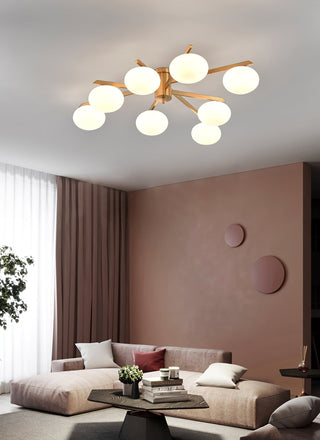 Nova Plafonnier Moderne en Verre