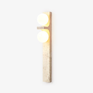 Cassiopeia Applique Murale Minimaliste en Travertin