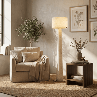 Aterion Alabaster Floor Lamp-Neutral Decor