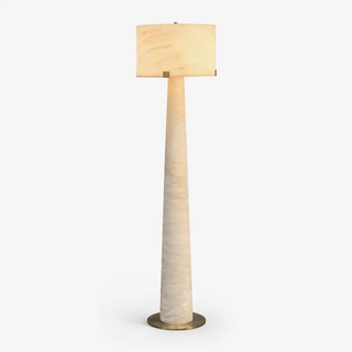 Aterion Alabaster Floor Lamp-Neutral Decor