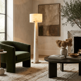 Aterion Alabaster Floor Lamp-Neutral Decor