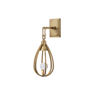 Gloruvys Moderne Minimaliste Laiton Cristal Applique Murale
