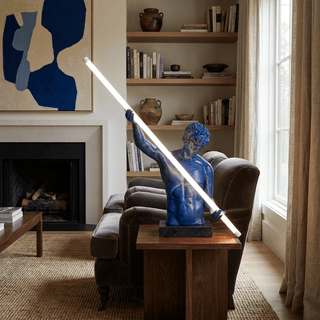 Atlas Beam Sculpture Lamp-Neutral Decor