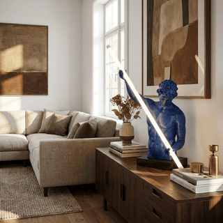 Atlas Beam Sculpture Lamp-Neutral Decor