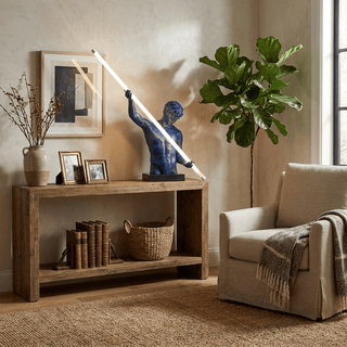 Atlas Beam Sculpture Lamp-Neutral Decor