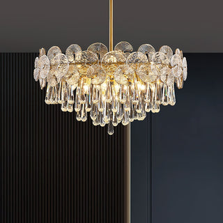 Caeluvyo Postmodern Luxe Élégance Cristal Lustre