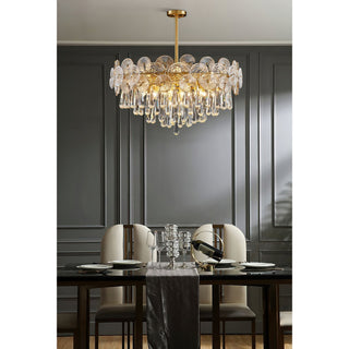 Caeluvyo Postmodern Luxe Élégance Cristal Lustre