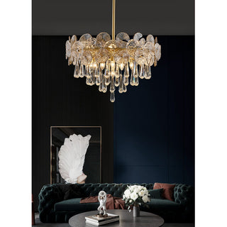 Caeluvyo Postmodern Luxe Élégance Cristal Lustre
