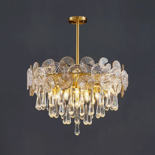 Caeluvyo Postmodern Luxe Élégance Cristal Lustre