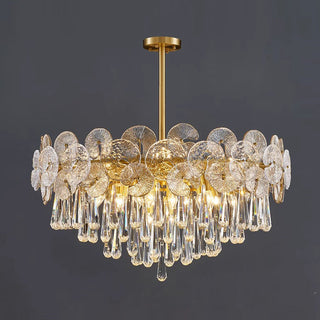 Caeluvyo Postmodern Luxe Élégance Cristal Lustre