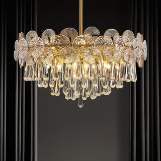 Caeluvyo Postmodern Luxe Élégance Cristal Lustre