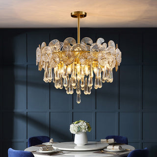 Caeluvyo Postmodern Luxe Élégance Cristal Lustre