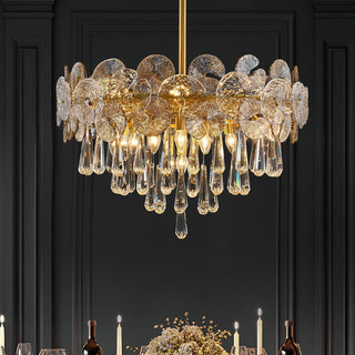 Caeluvyo Postmodern Luxe Élégance Cristal Lustre