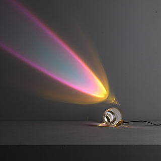 Solarece Lampe de Table en Cristal Minimaliste