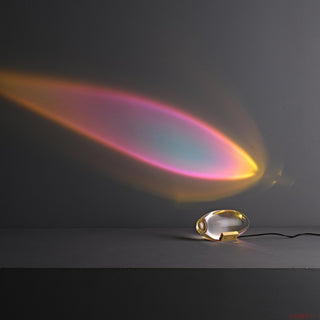 Solarece Lampe de Table en Cristal Minimaliste