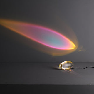 Solarece Lampe de Table en Cristal Minimaliste