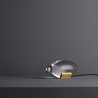 Solarece Lampe de Table en Cristal Minimaliste