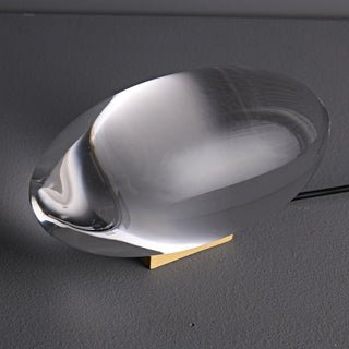 Solarece Lampe de Table en Cristal Minimaliste
