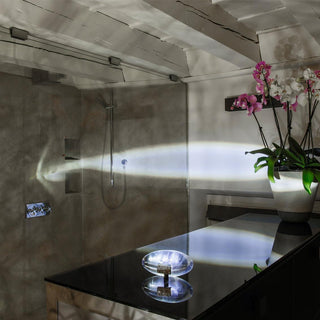 Solarece Lampe de Table en Cristal Minimaliste