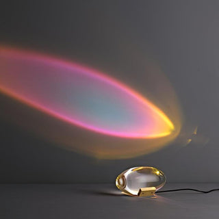 Solarece Lampe de Table en Cristal Minimaliste