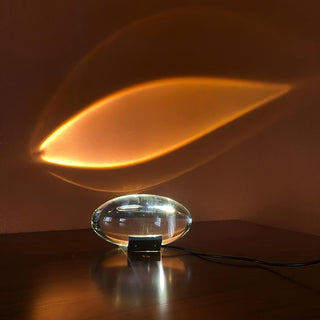 Solarece Lampe de Table en Cristal Minimaliste