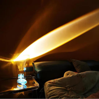 Solarece Lampe de Table en Cristal Minimaliste