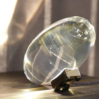Solarece Lampe de Table en Cristal Minimaliste