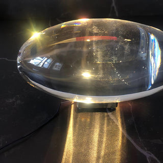Solarece Lampe de Table en Cristal Minimaliste
