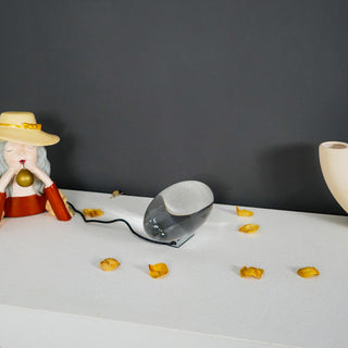 Solarece Lampe de Table en Cristal Minimaliste