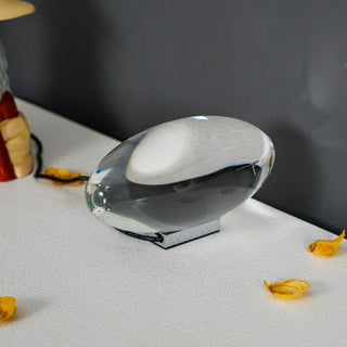 Solarece Lampe de Table en Cristal Minimaliste