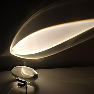 Solarece Lampe de Table en Cristal Minimaliste