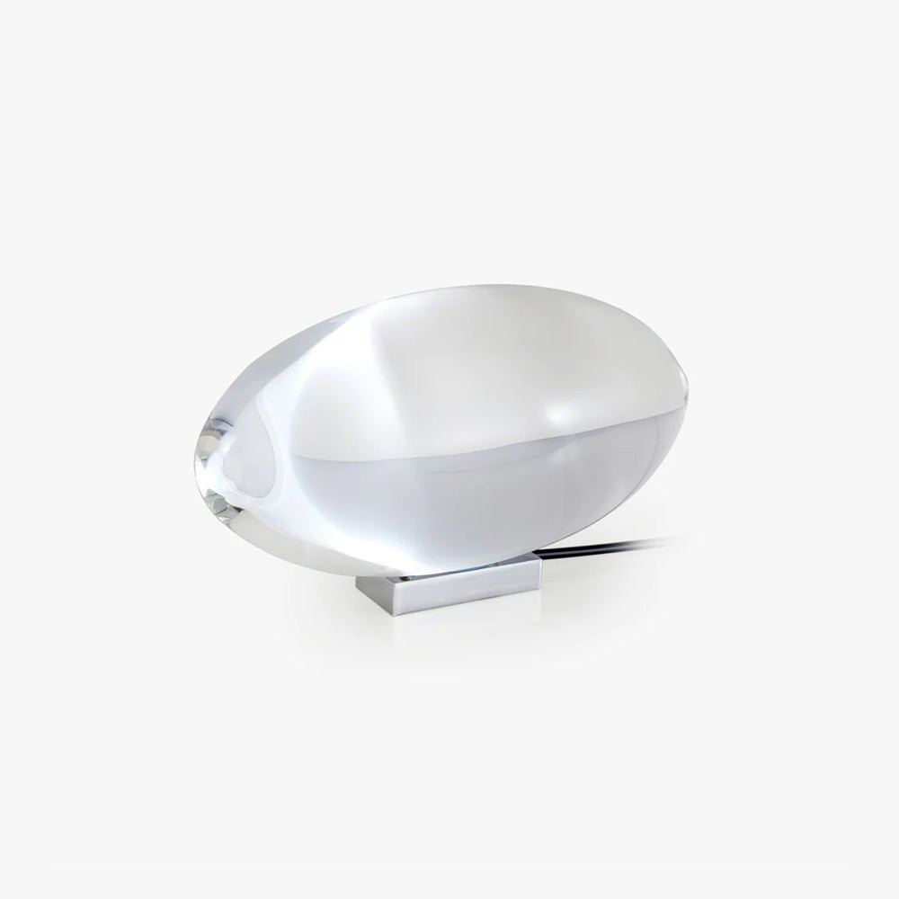Solarece Lampe de Table en Cristal Minimaliste