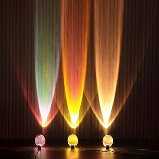 Solarece Lampe de Table en Cristal Minimaliste