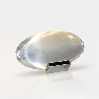 Solarece Lampe de Table en Cristal Minimaliste