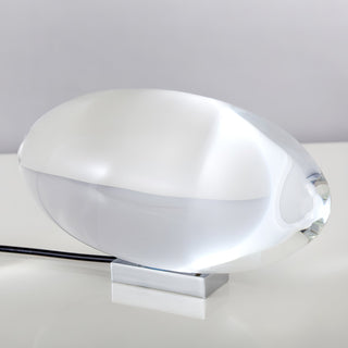 Solarece Lampe de Table en Cristal Minimaliste