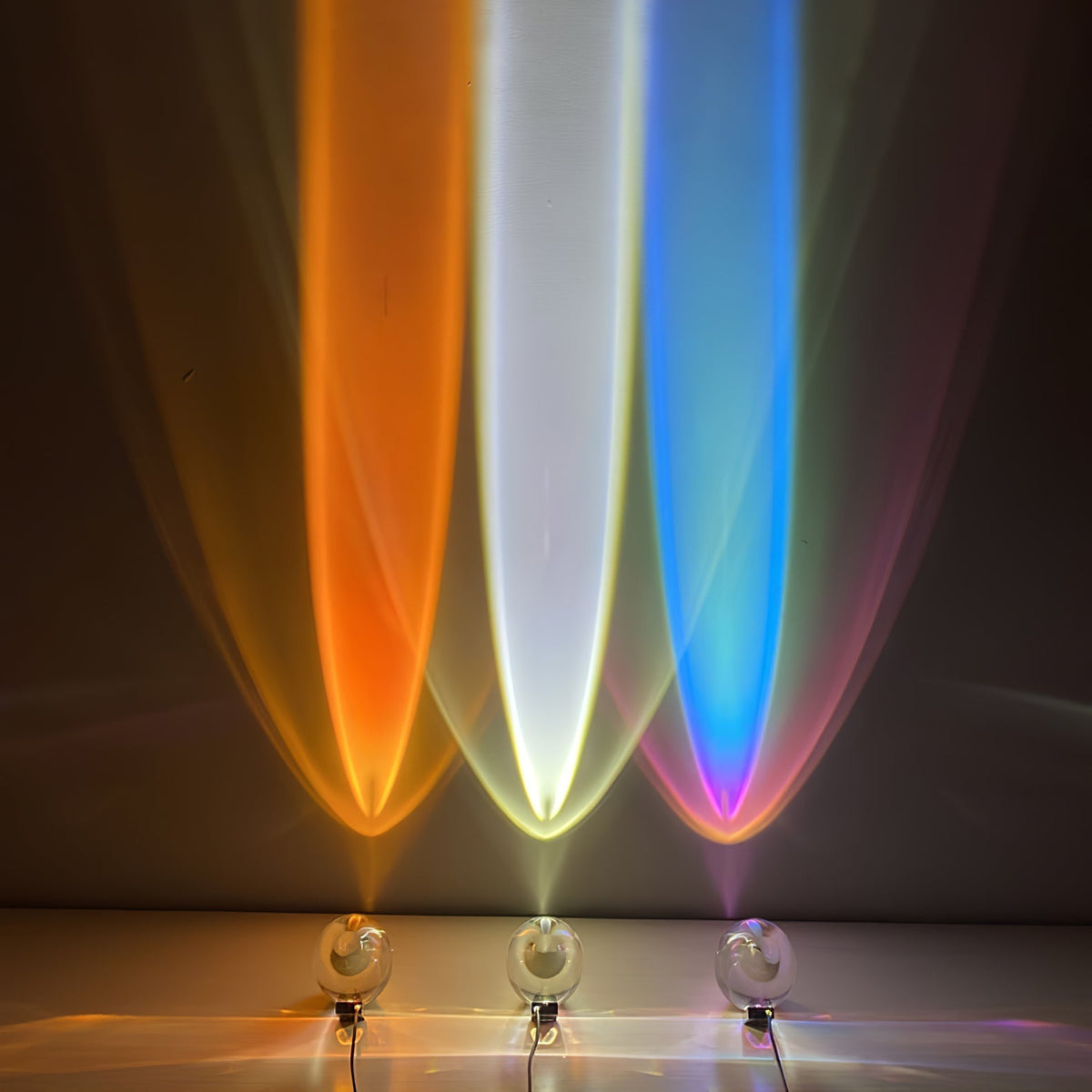 Solarece Lampe de Table en Cristal Minimaliste