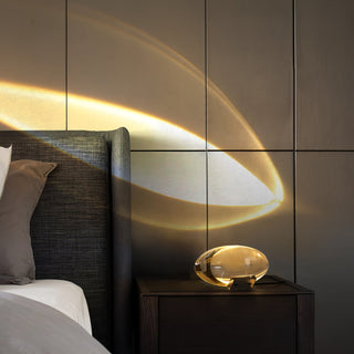 Solarece Lampe de Table en Cristal Minimaliste