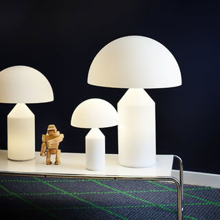 Mossie Lampe à Poser en Albâtre