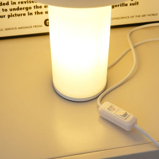 Hesrin Lampe de Table Artistique en Verre