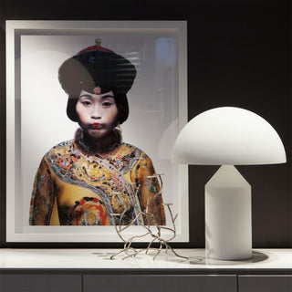 Celanielle Lampe à Poser en Verre
