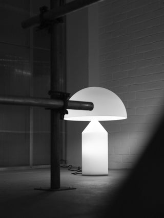 Hesrin Lampe de Table Artistique en Verre