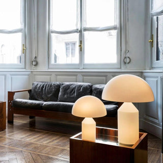 Hesrin Lampe de Table Artistique en Verre